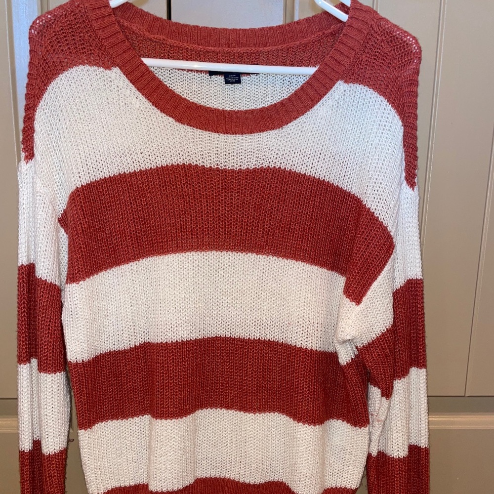 Striped Knit Sweater